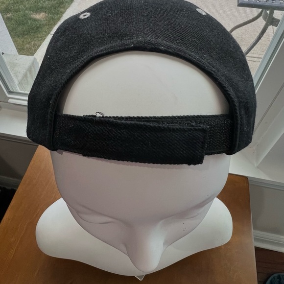 Vintage 1980s Hunting Fishing Emblem Trucker SnapBack Hat Cap - Picture 3 of 6